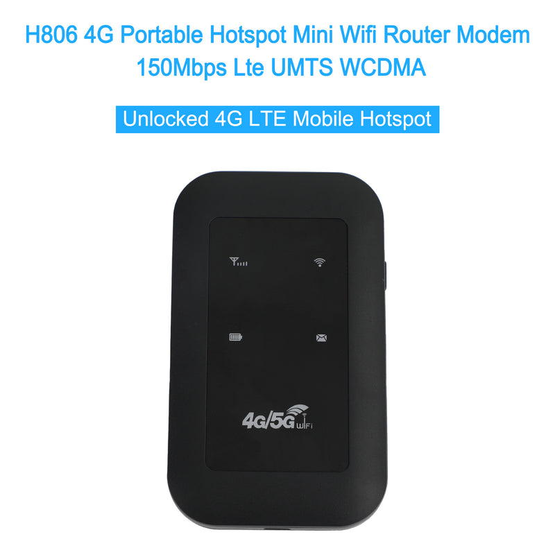 H806 4G LTE UMTS WCDMA Hotspot Wireless Router WiFi Mobile Broadband Modem