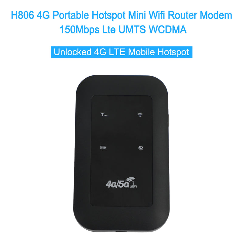 H806 Router H806 4G LTE UMTS WCDMA Hotspot Wireless Router WiFi Mobile Broadband M