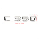 Mercedes C350 Rear Trunk Emblem Badge Nameplate Decal Letters Numbers