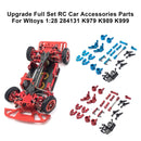 Wltoys 1:28 284131 K979 K989 K999 Upgrade Full Set RC Car Accessories Parts