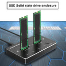 NVME SATA M.2 SSD Docking Station Duplicator SSD Solid State Drive Enclosure for US