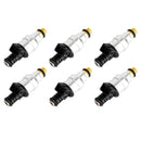 6PCS Motorcycle Fuel Injector 0280150705 For BMW K1 K100 K1100 K1200 RS LT GT