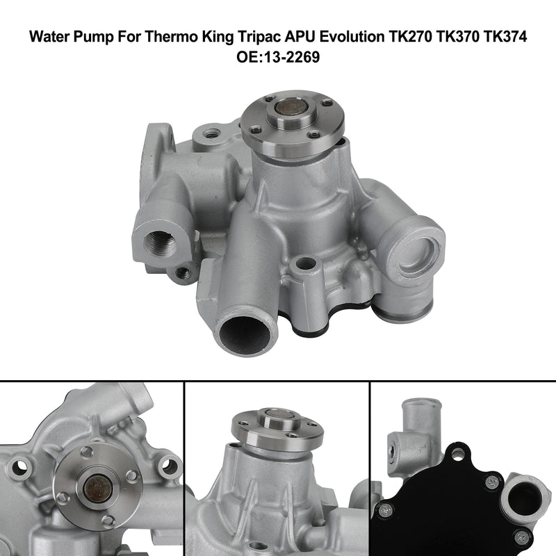 13-2269 Water Pump For Thermo King Tripac APU Evolution TK270 TK370 TK374 Generic