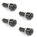 SCI R3-22 Panel Mount Chassis Fuse Holder For 6x30mm Glass Fuses 10A 250V