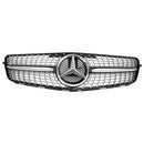 Benz 2008-2014 C-Class W204 C300 C350 LED Diamond Front Bumper Grille Grill