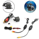 HD Wireless Video Transmitter and Receiver + 8LED HD Backup Camera Car Rear Front Side View 2.4GHz Generic