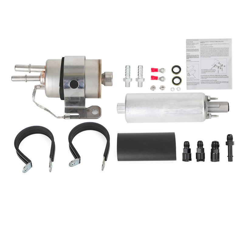 Fuel Filter & Regulator EFI Fuel Pump Kit 6AN Engine Swap For LS Swap Generic