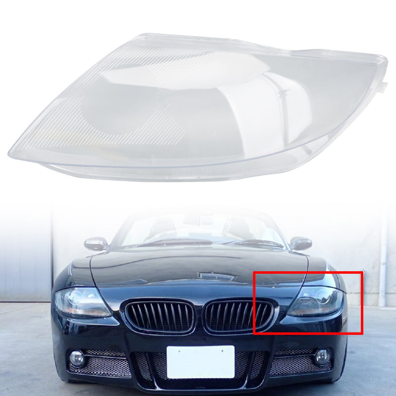 BMW Z4 E85 2003-2008 Headlight Cover Headlamp Lens Left Clear
