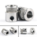 12x MK8 Steel Drive Gear Filament Pulley For 1.75/3.0mm Extruder 3D Printer