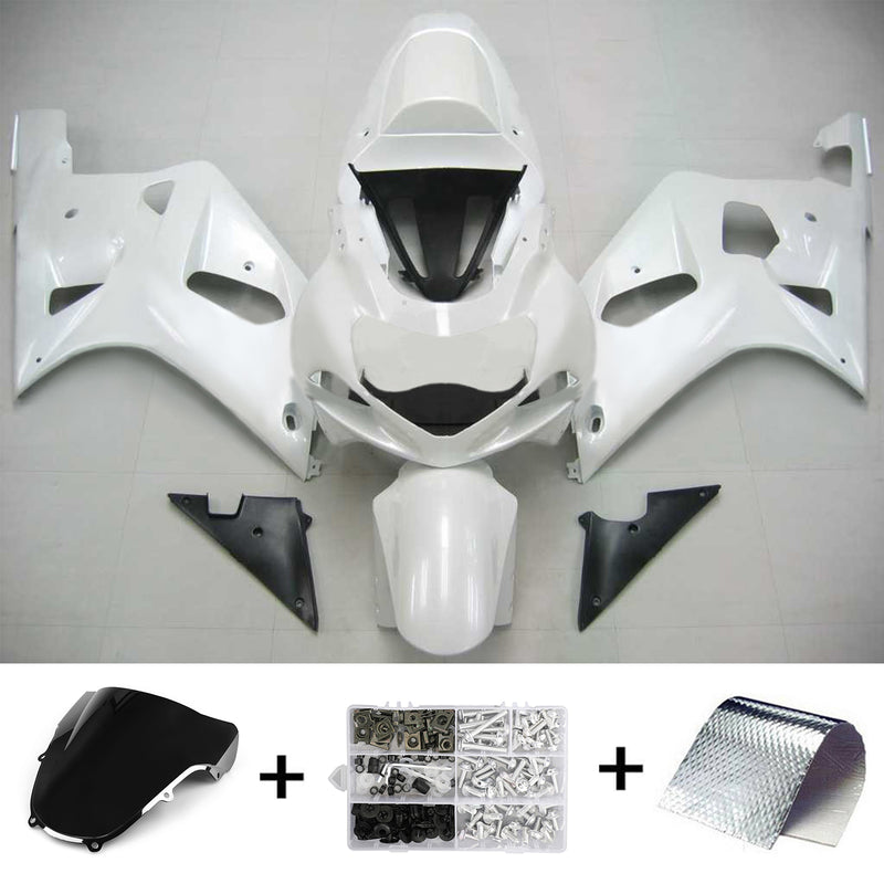 Suzuki GSXR600 2001-2003  Fairing Kit Bodywork Plastic ABS