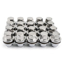 Set of 20 Lug Nuts For LR3 LR4 HSE Supercharged Range Rover Land Rover Chrome