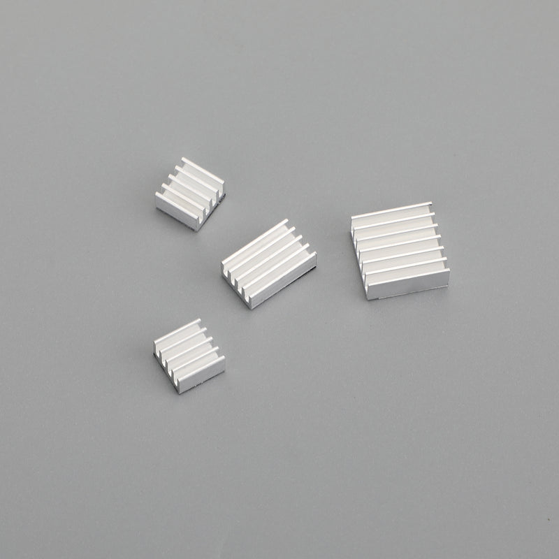 Aluminum Heatsink Radiator Cooler Kit with Sticker 16PCS Raspberry Pi 4B