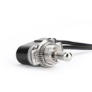 1PCS Electrical Waterproof Rocker Toggle Switch SPDT ON-OFF 6A/125V AC w/Wire