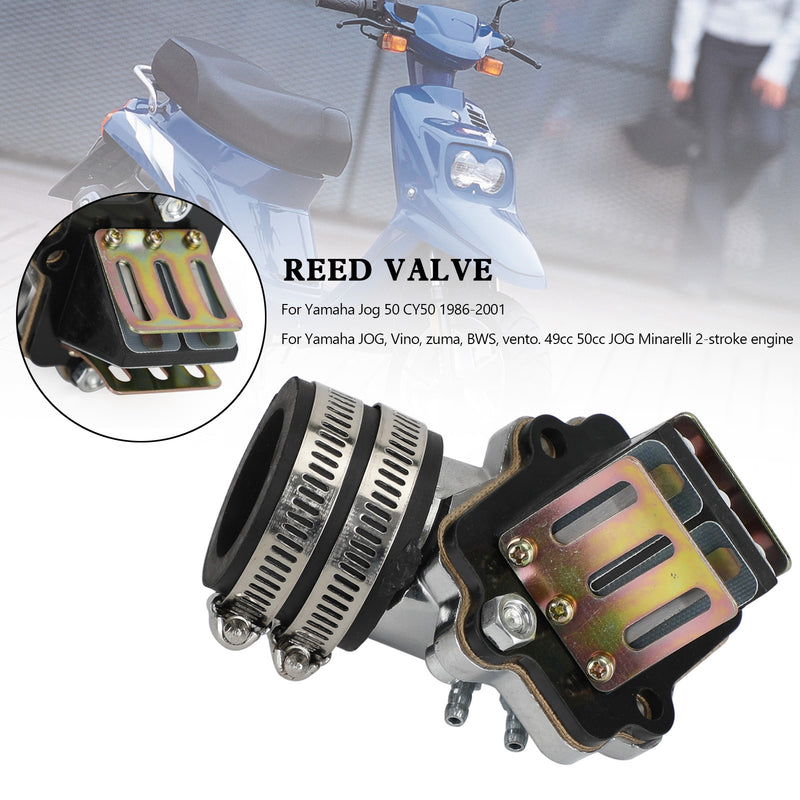 Yamaha Jog 50cc 2 Stroke Scooter Zuma Moped Intake Manifold Reed Valve