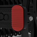 Wall Mounted Folding Ladder Black Loft Attic Stairs Pull down 12 Steps 9.8ft Black Wall Mounted Folding Loft Ladder Stairs Attic Ladder Home Pulldown