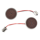 1156 LED Turn Signal Light Inserts Lamp Fit for Softail Touring Dyna Sportster Generic
