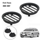 Left+Right Front Air Vent Grille Black 5S4Z-19E630-AAA/C For Ford Focus 05-2007 Generic