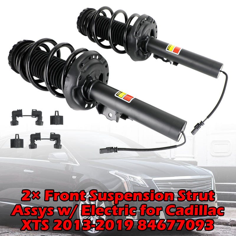 2013-2019 Cadillac XTS 15815523 2× Front Suspension Strut Assys w/ Electric 19300063 23101683 23220501 80-1096