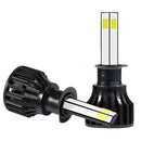 4-Sides D8 H1 200W 30000LM LED Headlight Bulbs Conversion Kit Xenon 6500K Generic