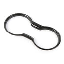 Carbon Fiber Front Water Cup Holder Cover Trim For Mustang 2015+ Generic