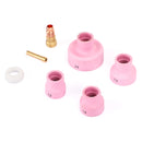 7Pcs TIG Welding Torch Stubby Gas Lens Ceramic Cup Kit For WP-17/18/26