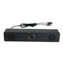 E350T Wired USB Audio Multimedia Computer Desktop 3.5mm Speaker Subwoofer