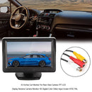 PAL Rear View HD Camera Display Reverse Monitor 4.3" TFT LCD Car Monitor NTSC