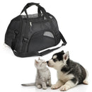 Small Cat / Dog Pet Carrier Soft Sided Comfort Bag Travel Case Airline Approved