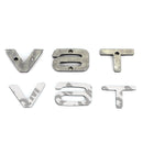 V6T Emblem Badge Fit For AUDI A1 A3 A4 A5 A6 A7 Q3 Q5 Q7 S6 S7 S8 S4 SQ5 Black Generic