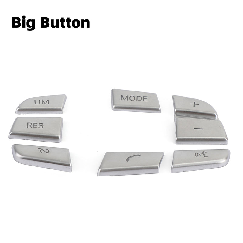 7x Inner Steering Wheel Button Trim Cover Fit For BMW X3 F25拢篓11-17拢漏X4 F26拢篓14-17拢漏 Generic