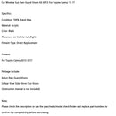 Car Window Sun Rain Guard Visors Kit 6PCS For Toyota Camry 12-17 Generic