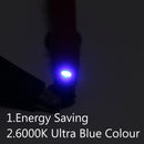 10pcs T3 Neo Wedge Led Bulbs Instrument Panel Cluster Interior Lights Pure Blue Generic