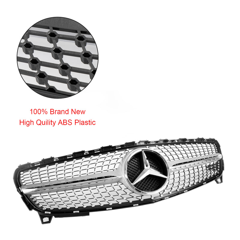 MERCEDES BENZ A CLASS W176 2016-2018 Diamond Front Bumper Grille Grill