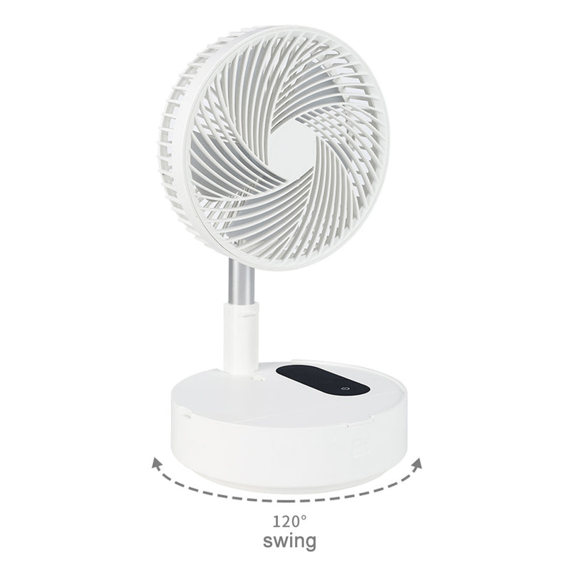AC Fan Air Cooler Mini Folding Portable Bed&Desk Personal With Remote