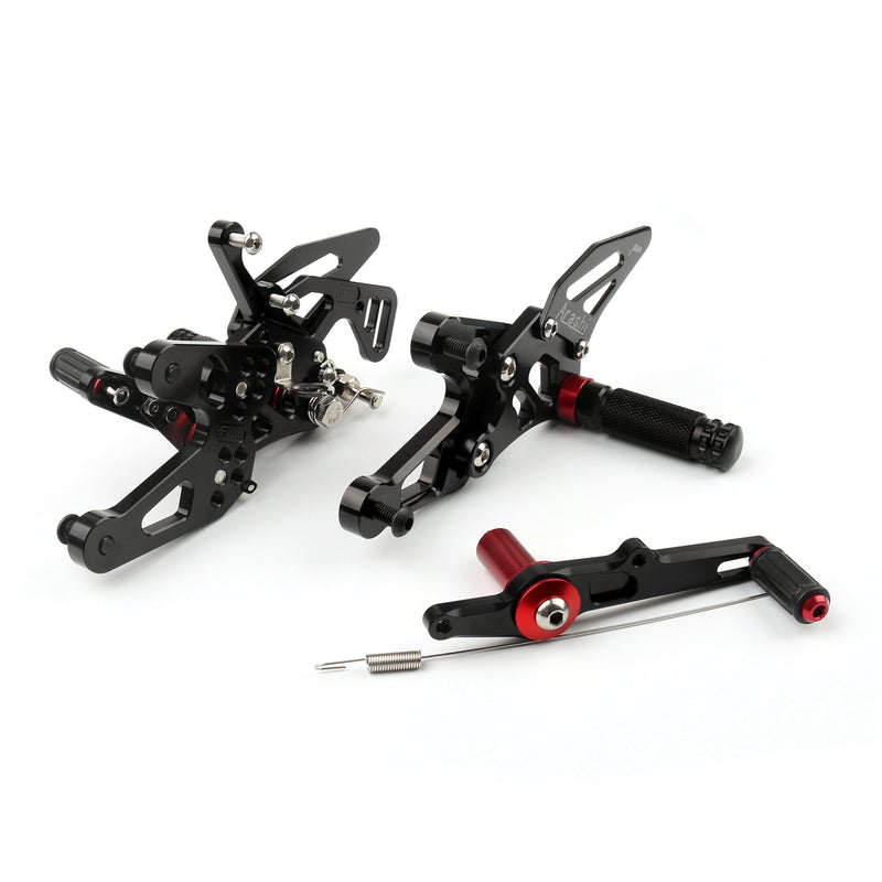 CNC Racing Footrest Rearsets Rear Set Foot pegs For BMW S1000RR 2015-2018 Generic