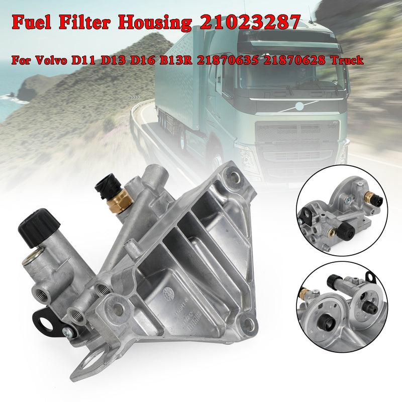 Fuel Filter Housing 21023287 For Volvo D11 D13 D16 B13R 21870635 21870628 Truck Generic