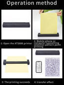 Advanced Tattoo Transfer Technology with USB Thermal Stencil Paper Maker