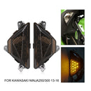 LED Front Turn Signal Light Lamp For KAWASAKI NINJA 250 300 400 650 1000 EX650