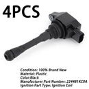4x Ignition Coil 224481KC0A For Nissan Juke Sentra 1.6L L4 2010+ Generic