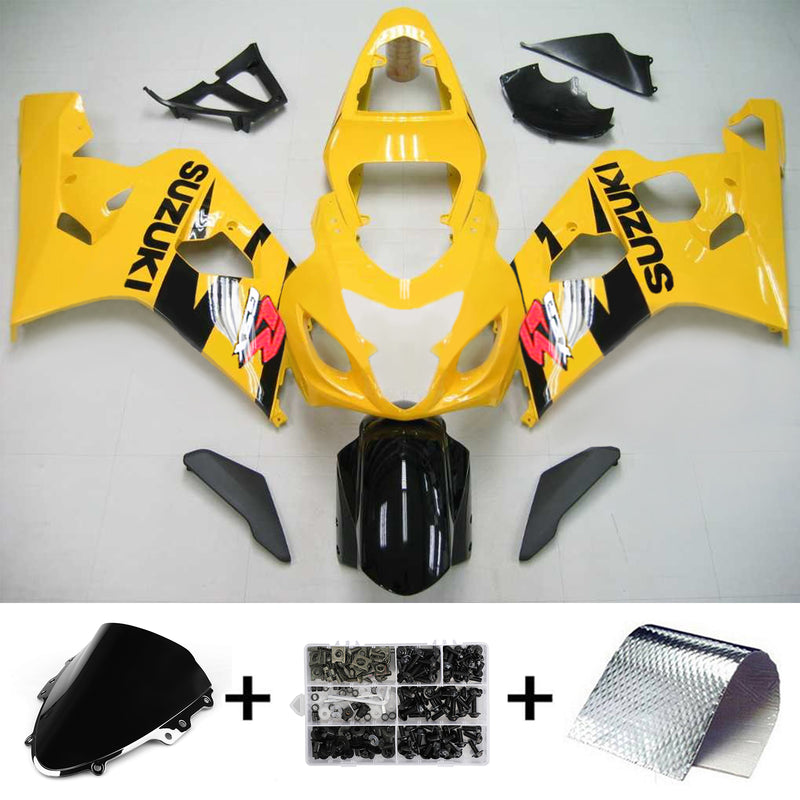 Suzuki GSXR 600/750 2004-2005 Fairing Kit Bodywork Plastic ABS