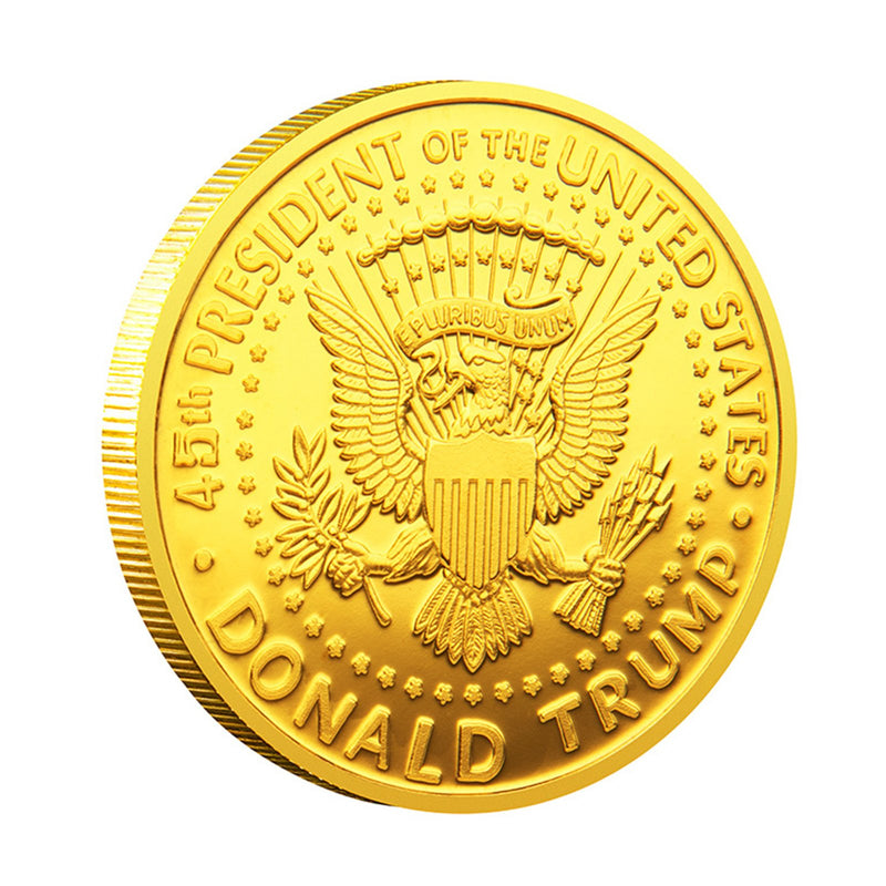 2020 President Donald Trump Plated EAGLE Coins