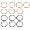 Clutch Kit Iron & Friction Plates for Honda CRM250 CB400 CL400 XR400 1994-2008 Generic