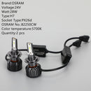 82250CW For OSRAM LED Truck Headlight Lamp H7 24V28W Cool White Light 5700K Generic