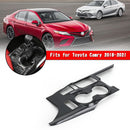 Carbon Fiber Console Gear Shift Box Panel Cover Trim For Toyota Camry 2018-2021 Generic