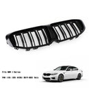 Gloss Double Black Front Replacement Hood Grille Fit BMW F40 1-Series 2019-2023 Generic