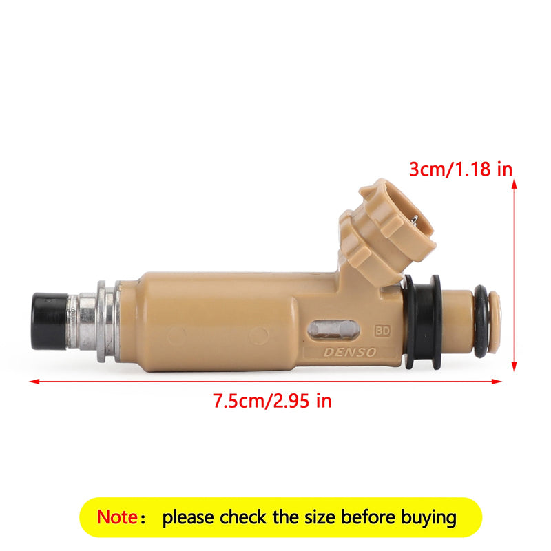 4PCS Fuel Injectors 23250-74170 23209-74170 Fit Toyota Camry RAV4 Avensis Generic