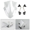 Universal 7/8'' 22mm Handlebar ABS Plastic Motorcycle Windshield WindScreen Generic