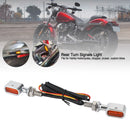 LED Rear Mini E Mark Turn Signal Indicator For Sportster Touring Dyna Softail Generic