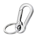 Chrome Metal Spring Steel Pull Chain keyring keychain key chain pendant Key Generic
