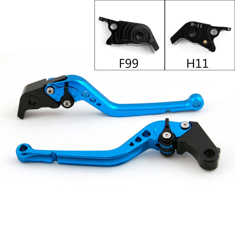 Long Brake Clutch Levers For Ducati 1299/1199/959/899 Panigale Xdiavel 749 Black Generic